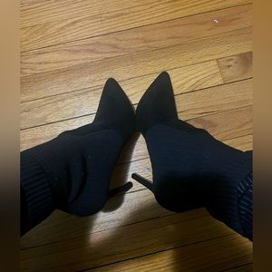 4-inch heel ankle boots